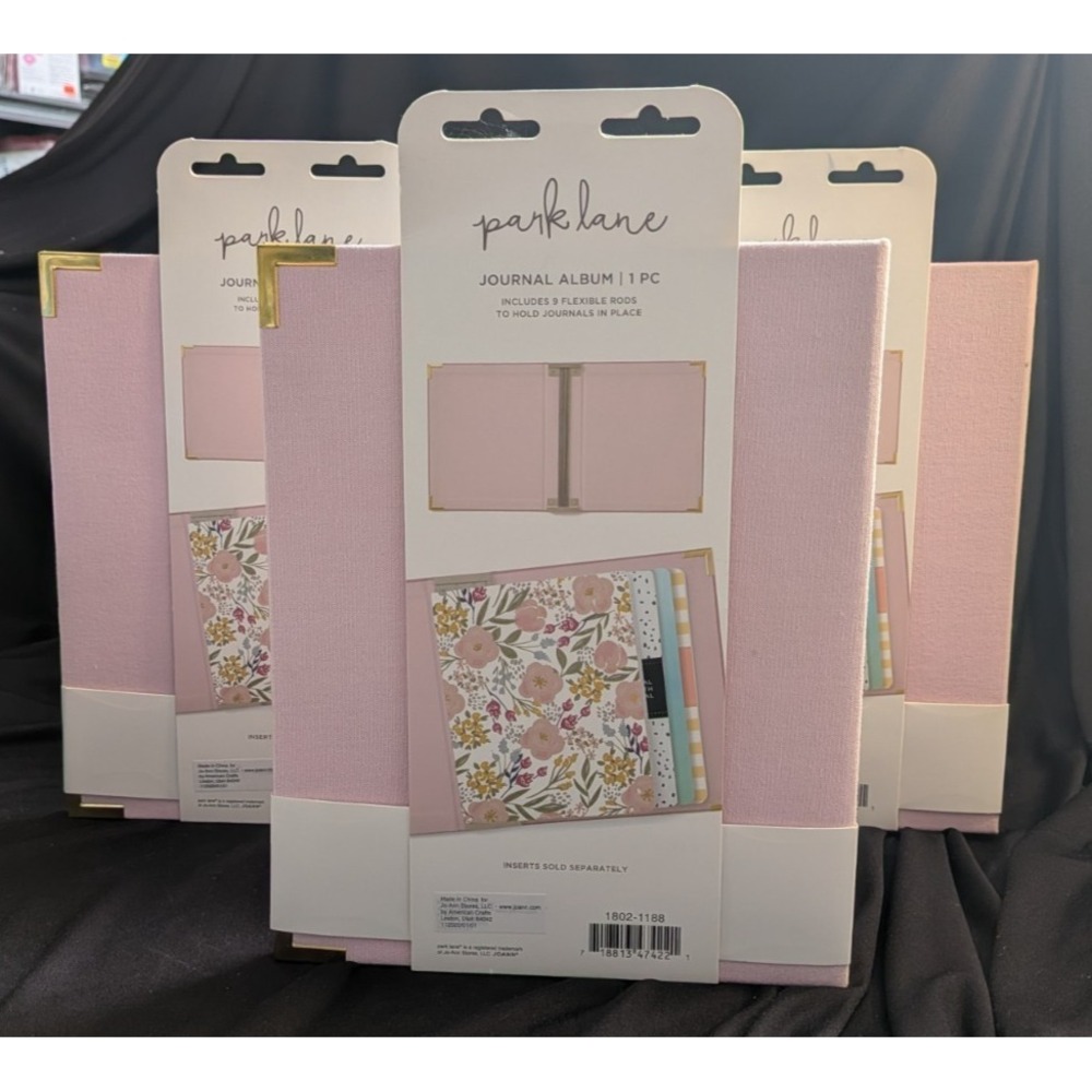 LOT OF 3 PARK‎ LANE JOURNAL ALBUM WITH (3) PHOTO MAT BOOKS - NEW